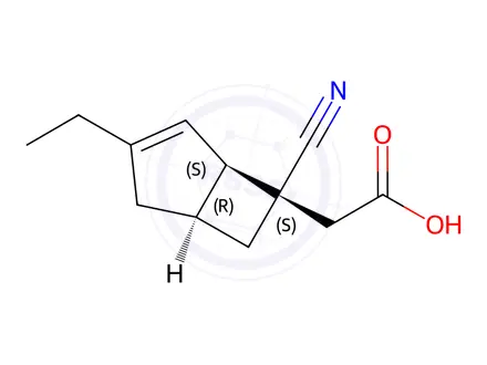 Chemical structure of Mirogabalin Besilate Impurity 119