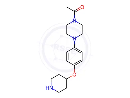 Chemical structure of 4-(4-Bromo-2-methylphenoxy)piperidine