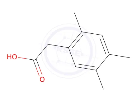 Chemical structure of 2-(2,4,5-Trimethylphenyl)acetic acid