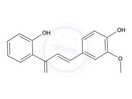 Chemical structure of 3-(4-Hydroxy-3-methoxyphenyl)-1-(2-hydroxyphenyl)prop-2-en-1-one