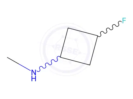 Chemical structure of (3-Fluoro-cyclobutyl)-methyl-amine
