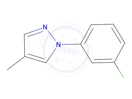 Chemical structure of 1-(3-Chlorophenyl)-4-methyl-1H-pyrazole