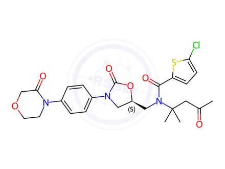 Chemical structure of Rivaroxaban Impurity 473