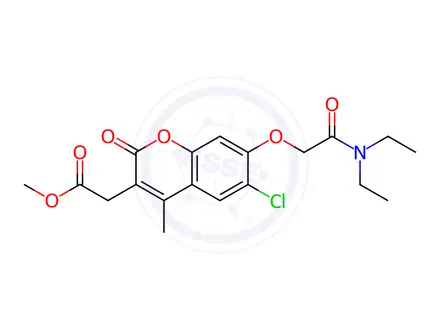 Chemical structure of Cloricromene Impurity 6