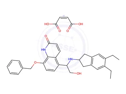 Chemical structure of Indacaterol Impurity 12