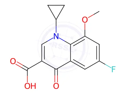 Chemical structure of Moxifloxacin Hydrochloride Impurity 97