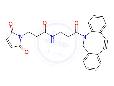 Chemical structure of DBCO-maleimide
