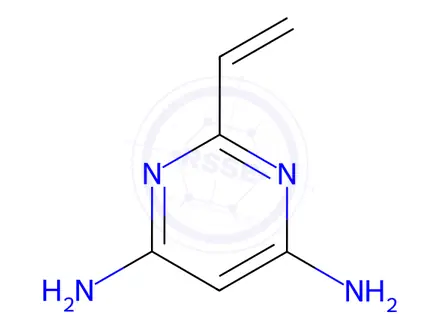 Chemical structure of 2-Vinylpyrimidine-4,6-diamine