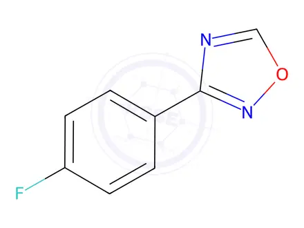 Chemical structure of 3-(4-Fluorophenyl)-1,2,4-oxadiazole