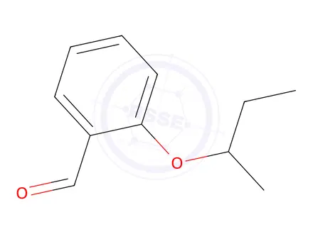 Chemical structure of 2-(Sec-butoxy)benzaldehyde