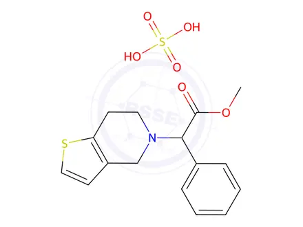 Chemical structure of Clopidogrel Impurity 107