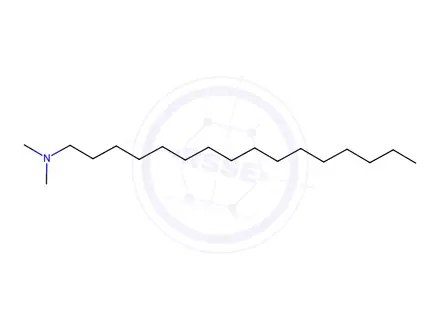 Chemical structure of N,N-Dimethylhexadecan-1-amine