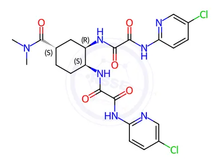 Chemical structure of Edoxaban Impurity 5