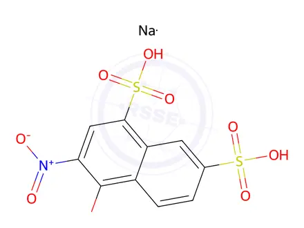 Chemical structure of Sodium 4-Hydroxy-3-Nitrosonaphthalene-1-Sulfonate