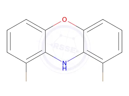 Chemical structure of 1,9-Dibromo-10H-phenoxazine