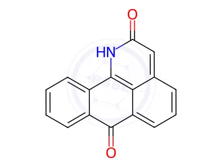 Chemical structure of 1H-dibenzo[de,h]quinoline-2,7-dione