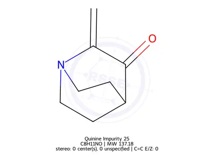 Chemical structure of Quinine Impurity 25