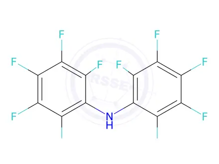 Chemical structure of 1,1'-Iminobis(2,3,4,5,6-pentafluorobenzene)
