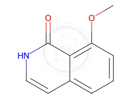 Chemical structure of 8-Methoxyisoquinolin-1(2H)-one