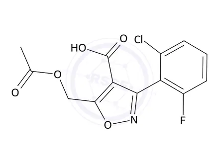 Chemical structure of Flucloxacillin RC 6
