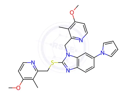 Chemical structure of Ilaprazole Impurity 43