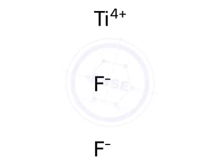 Chemical structure of strontium titanium fluoride