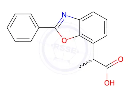 Chemical structure of Benoxaprofen Impurity 50