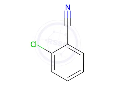 Chemical structure of 2-chlorobenzonitrile