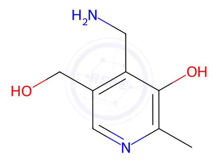Chemical structure of Pyridoxine Impurity 120 (Pyridorin)