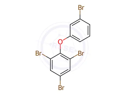 Chemical structure of 2,3',4,6-Tetrabromodiphenyl Ether