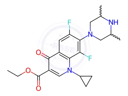 Chemical structure of Sparfloxacin Impurity 15