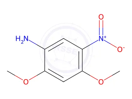 Chemical structure of 2,4-Dimethoxy-5-nitroaniline