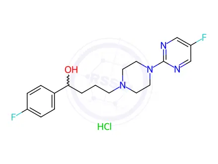 Chemical structure of BMY 14802 Hydrochloride