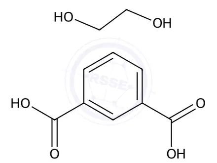 Chemical structure of 1,3-Benzenedicarboxylic acid, polymer with 1,4-benzenedicarboxylic acid, 2,2-dimethyl-1,3-propanediol and 1,2-ethanediol