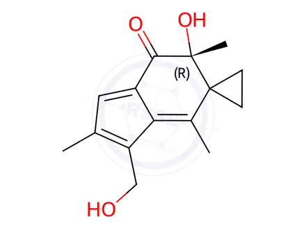 Chemical structure of (R)-Irofulven
