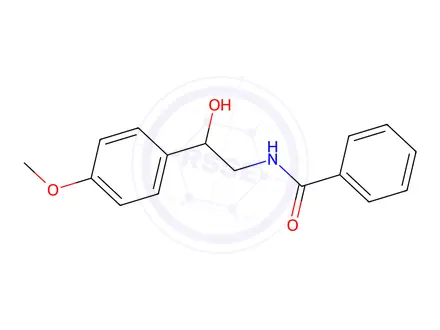 Chemical structure of N-(2-hydroxy-2-(4-Methoxyphenyl)ethyl)benaMide