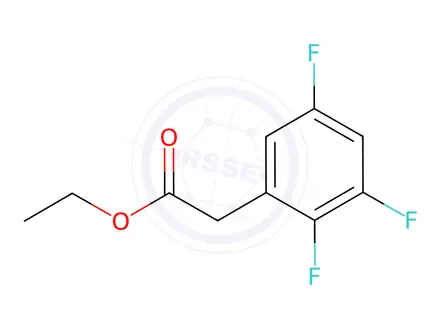 Chemical structure of Ethyl 2-(2,3,5-trifluorophenyl)acetate