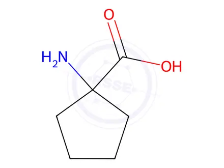 Chemical structure of Cycloleucine