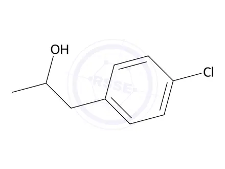 Chemical structure of 1-(4-Chlorophenyl)propan-2-ol
