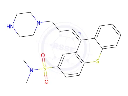 Chemical structure of Thiothixene Impurity 12