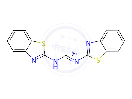 Chemical structure of N,N'-Bis(benzo[d]thiazol-2-yl)formimidamide