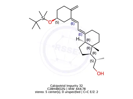 Chemical structure of Calcipotriol Impurity 98