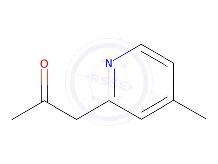 Chemical structure of 1-(4-Methylpyridin-2-yl)acetone