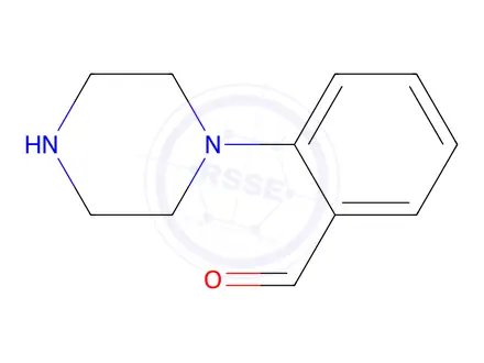 Chemical structure of 2-Piperazin-1-yl-benzaldehyde