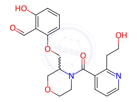 Chemical structure of Osivelotor Impurity 2