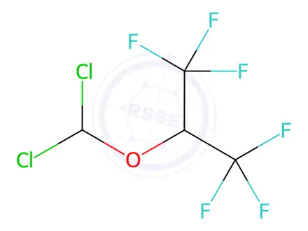 Chemical structure of Sevoflurane Impurity 41