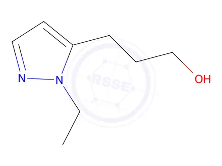 Chemical structure of 3-(1-Ethyl-1h-pyrazol-5-yl)propan-1-ol