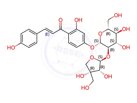 Chemical structure of Licraside