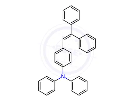 Chemical structure of 4-N,N-Diphenylamino-ß-phenylstilbene
