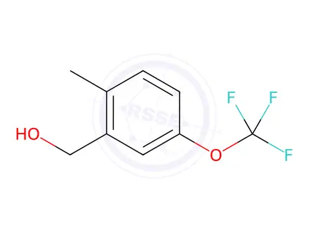 Chemical structure of (2-Methyl-5-(trifluoromethoxy)phenyl)methanol